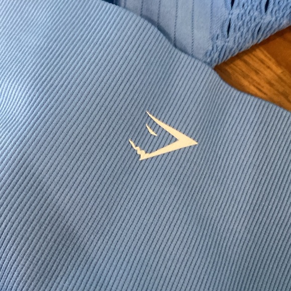 Gymshark Seamless Leggings Blue Medium - Picture 7 of 7